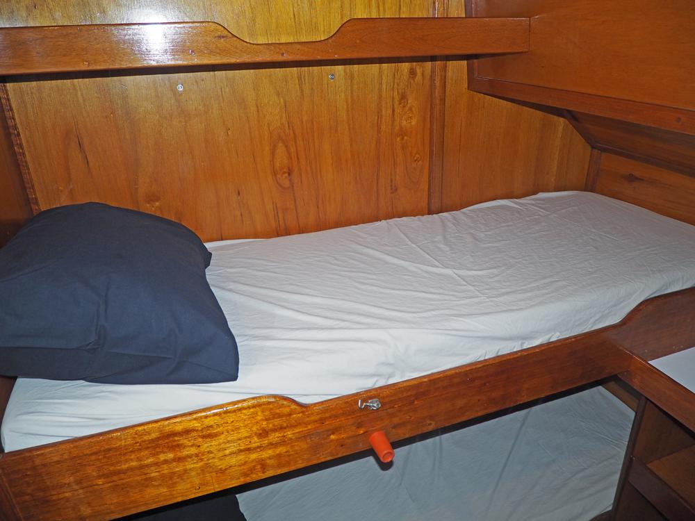 Cabin en avant, H&eacute;bergements